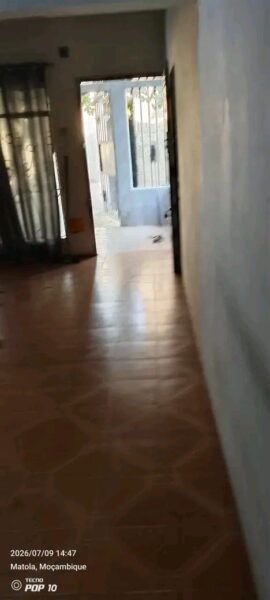 A renda se esta casa T 3 n bairro de trevo casa branca Matola