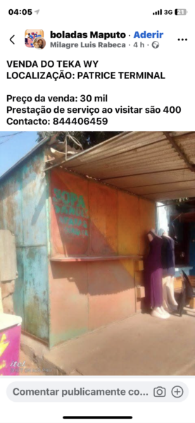 VENDA DO TEKA WY