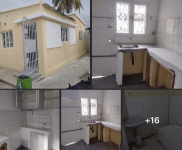 Arrenda casa T3 bem organizada no bairro de maxaquene perto do mercado Carimbo depois de hospital clínica Shiffah