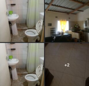 ARRENDA-SE EXCELENTE CASA T1 NUM COMDOMINIO de Duas EM LAULANE TERMINAL