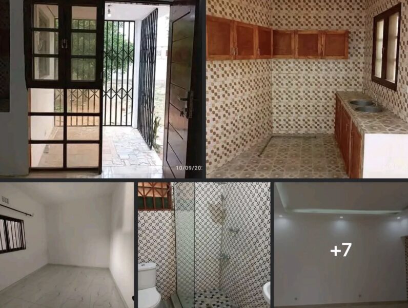 Arrenda-se uma casa tipo 2 bairro ChOupAL WC interna