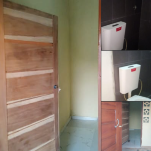 Arrenda se casa tipo1 com WC interna na segunda routunda há 2min da circular